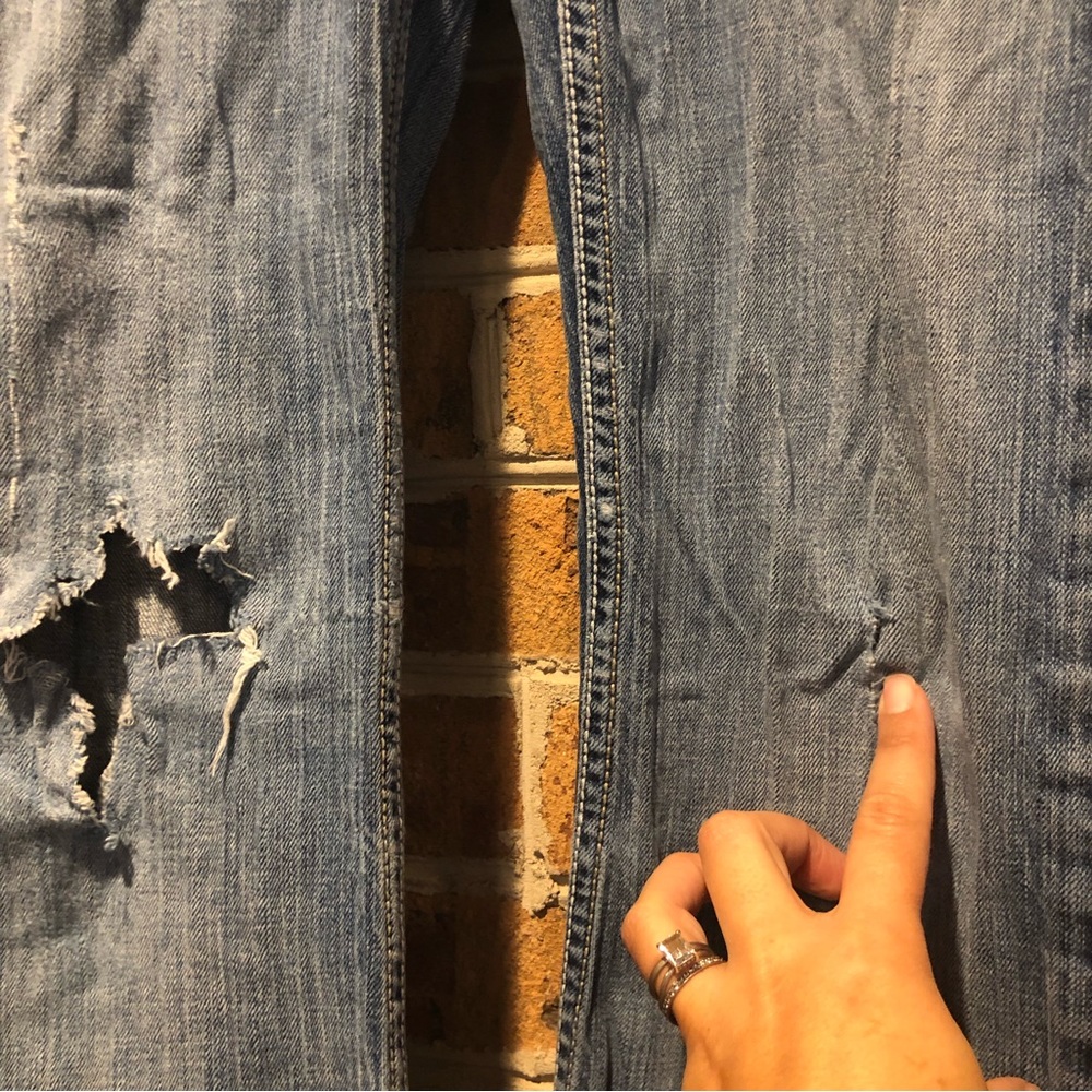 BKE women Stella jeans distressed 27 x 31.5 - Picture 3 of 16